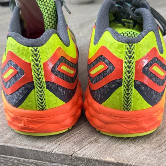 LIKE NEW New Balance Athletic Shoes - Dark Gray and Bright Orange main image 12